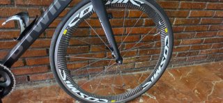 Bicicleta de carretera carbono Btwin 740 match