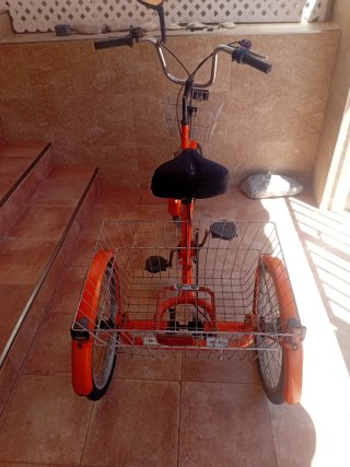 Triciclo Monty Naranja