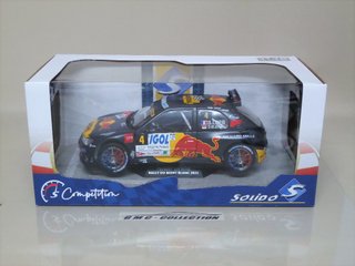 Peugeot 306 Maxi Red-Bull Loeb-Alena Solido 1/18