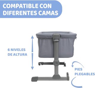 Culla Chicco Next2Me Essential con altezza regolabile