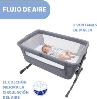 Culla Chicco Next2Me Essential con altezza regolabile