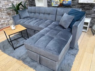 Sofá Cama Chaise Longue con Arcón 210cm