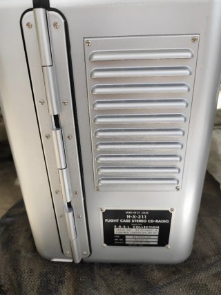 Radio CD Spirit of St. Louis Flight Case