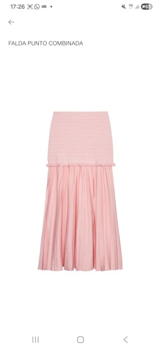 Conjunto de punto rosa