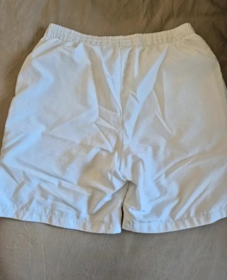 Pantalón corto Nike blanco talla M