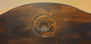 Banco baúl artesanal rústico madera