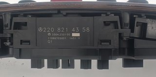 Botonera Superior Consola Central Mercedes-Benz