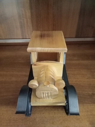 Modellino Auto Ford T Legno Vintage