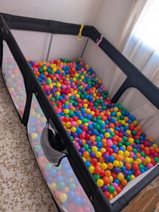 Parque de bolas infantil