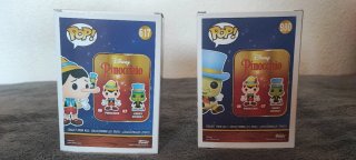 Funko Pop! Disney Pinocchio 617 & Jiminy Cricket 9