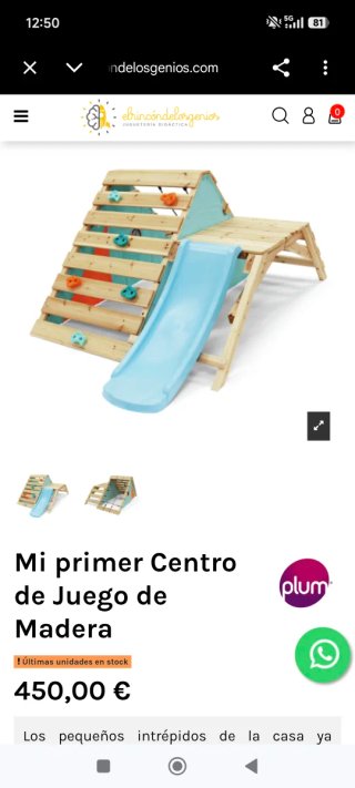 Parco giochi in legno con scivolo