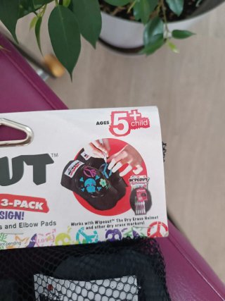 Pack Protecciones Wipeout Niño 5 años