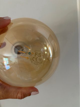 2 Bombillas LED Globo E27 8W
