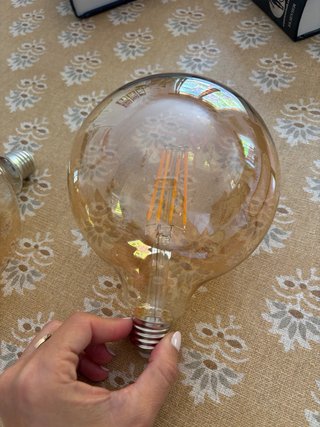 2 Bombillas LED Globo E27 8W