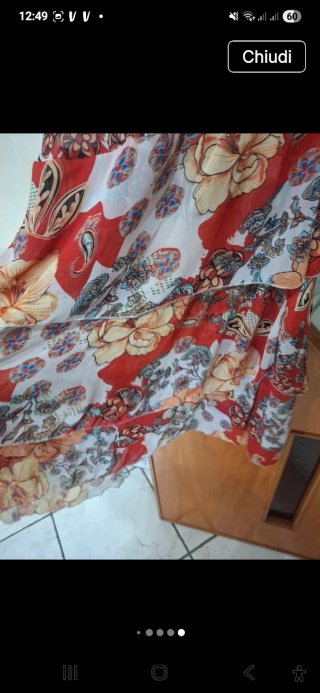 Abito estivo vintage floreale