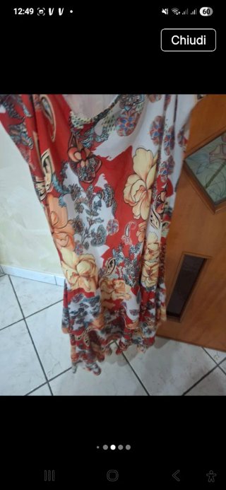 Abito estivo vintage floreale