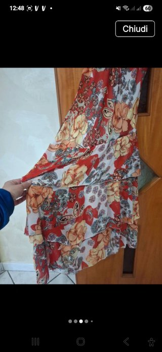 Abito estivo vintage floreale