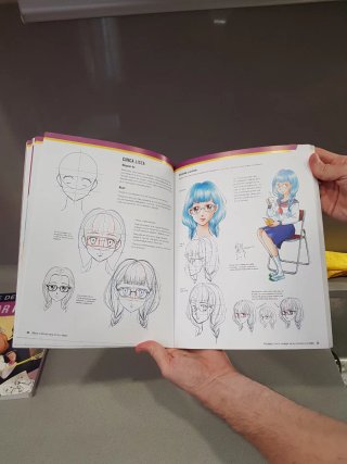 Pack 2 libros tutorial para dibujar Manga.