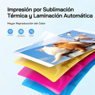 WOLFANG impresora sublimación wifi fotos