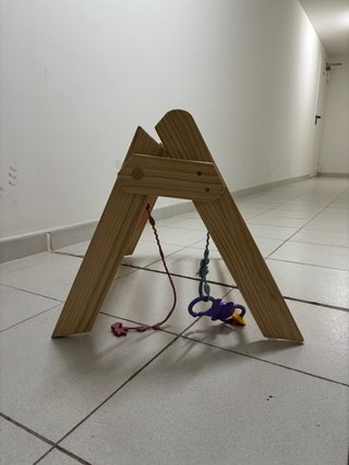 Triangolo Pikler in legno
