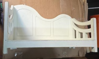 Silloncito de madera atrezzo bebé newborn