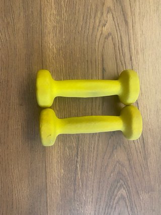 Kit Fitness Mancuernas, Tobilleras y Gomas