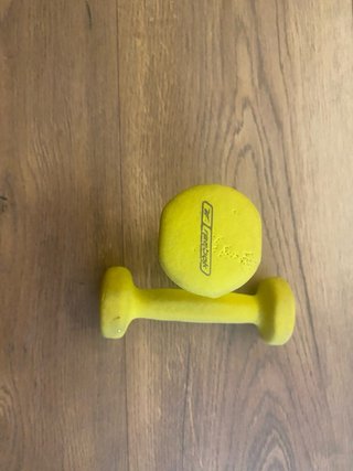 Kit Fitness Mancuernas, Tobilleras y Gomas