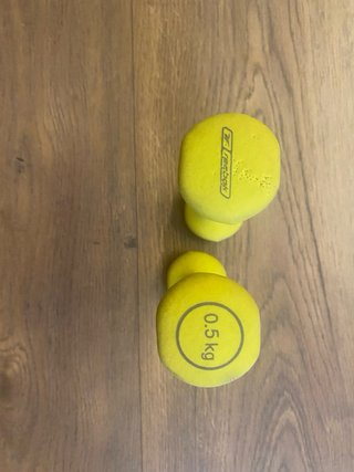 Kit Fitness Mancuernas, Tobilleras y Gomas