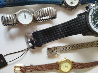 Lote 10 relojes (todos funcionan)loteN4