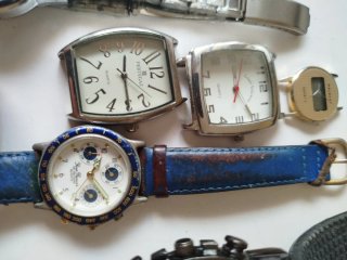Lote 10 relojes (todos funcionan)loteN4
