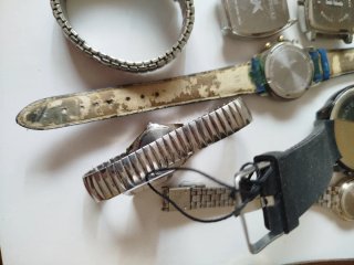 Lote 10 relojes (todos funcionan)loteN4