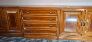 Comedor de madera de cerezo