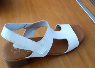 Sandalias piel Oh My Sandals tacón bajo 5 cm piel