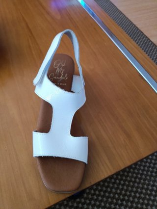 Sandalias piel Oh My Sandals tacón bajo 5 cm piel