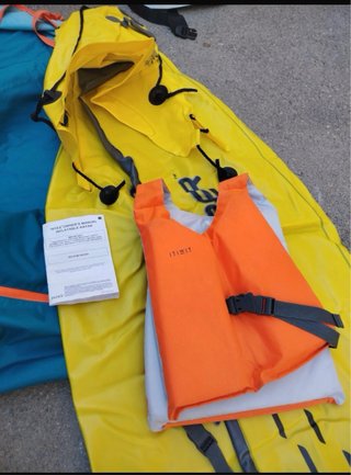 Kayak hinchable  1 o 2 plazas