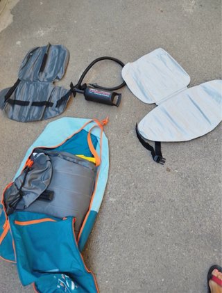 Kayak hinchable  1 o 2 plazas