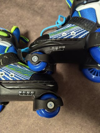 Patines 4 Ruedas Niño Talla 30-33