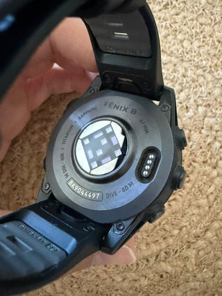 Garmin Fenix 8 47mm AMOLED Zafiro negro