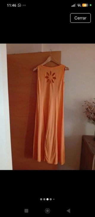 Vestido de verano naranja