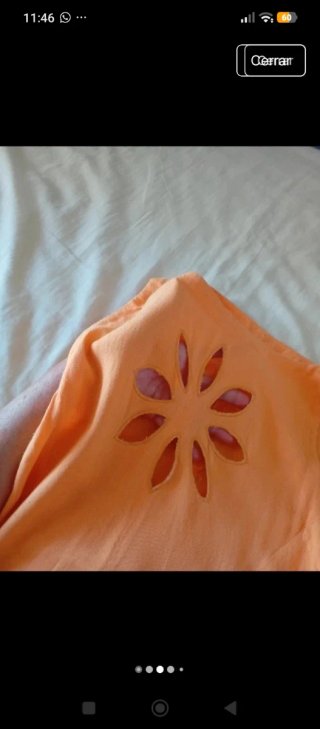 Vestido de verano naranja