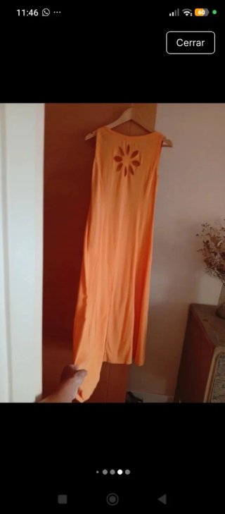 Vestido de verano naranja