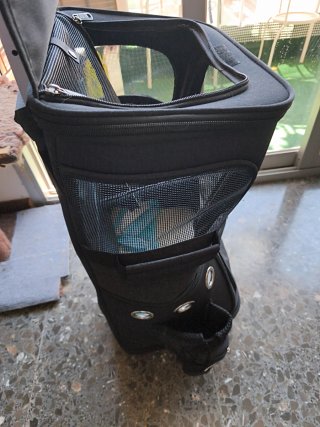 Transportín Mochila para Gatos con Ruedas
