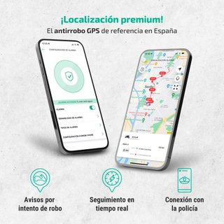 - KOMOBI alarma antirrobo localizador GPS
