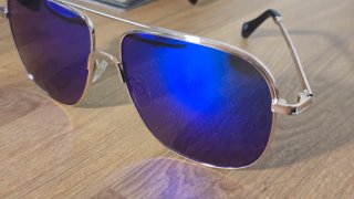 Gafas de Sol Hawkers Azul Dorado