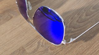 Gafas de Sol Hawkers Azul Dorado