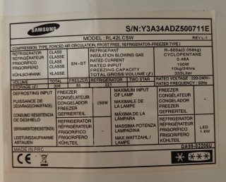 Cajón Congelador Samsung