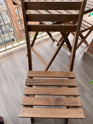 Set sillas y mesa jardin o terraza Ikea