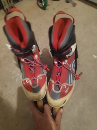Patines Decathlon T200 Rojos progresivos
