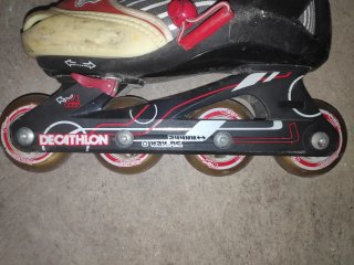 Patines Decathlon T200 Rojos progresivos