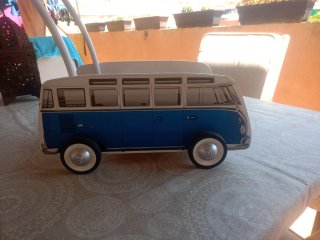 Andador madera Hape.VW T1 Kombi Autobús Bebé